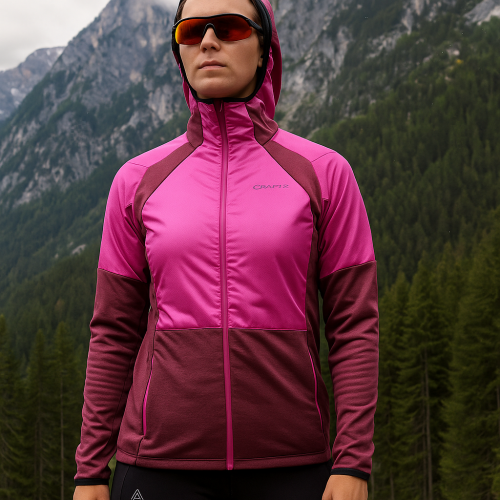Утеплённая беговая куртка Craft ADV Hybrid Thermal midlayer Утеплённая беговая куртка Craft ADV Hybrid Thermal midlayer
